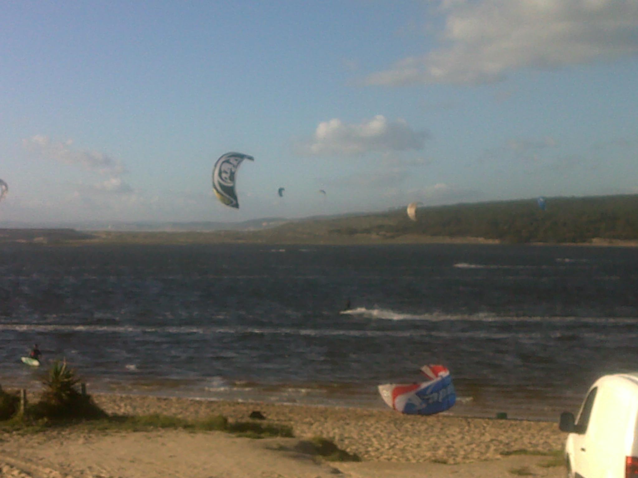 Kitesurf Lagoa Albufeira 03 April 2011